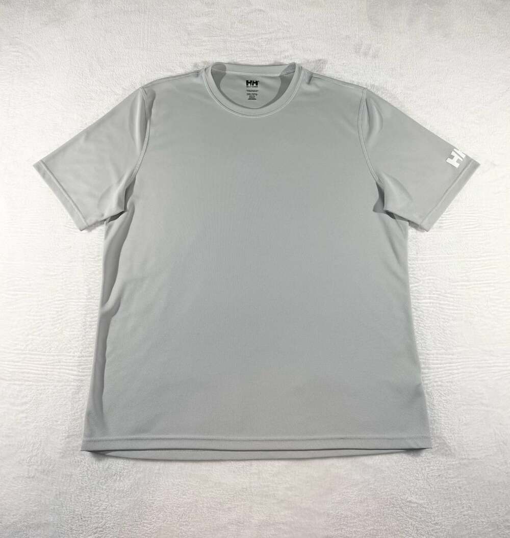 Helly Hansen XCOOL Tech T-Shirt 2.0 Size 2XL/2TG Gray Performance Athletic Tee